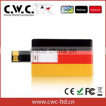 alibaba wholesale high speed credit card shape usb memory stick