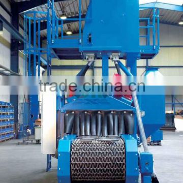 wire shot abrator descaling Top grade durable Mesh belt bead blasting equipment for sale