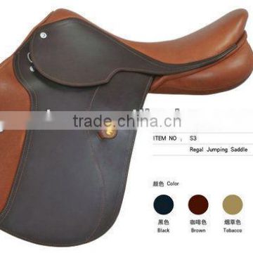 Regal Jumping leather racing horse saddle