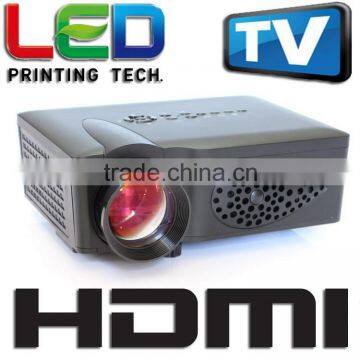 new 1500lm led video projector, Home Theater 3D Cinema 1080P HD HDMI USB Digital Multimedia LCD LED Mini proyector