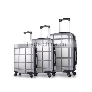 Fashion style ABS+PC 3pcs luggage set