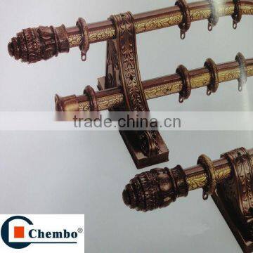 classical aluminum alloy roman curtain rod