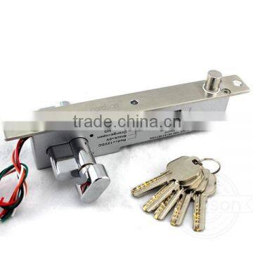 Fail Secure Sturdiness Narrow Door Electric Bolt with Cylinder (NI-600T)