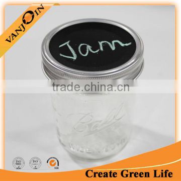 70mm Black Writing Lids For Mason Jar Cheap Price