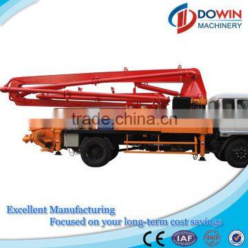 24m Dongfeng Chasis Truck Mounted Concrete Placing Boom Mobile Concrete Pump Placing Boom Concrete photo-6