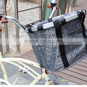 Removable mountain bike basket