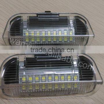 LED Car inside light Car led welcome lamp for VW Golf5 6 Golf Plus Jetta Passat Sharan Touareg EOS Scirocco for Skoda Seat for P