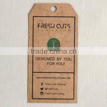 Garment Accessories Supplier Custom Simple Paper Card for Comfort Stretch Apparel photo-3