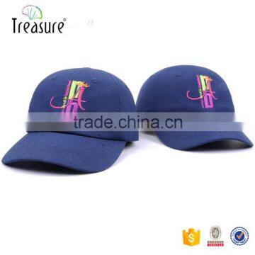 baseball caps custom embroidery colorful logo 6 panels baseball cap no minimum