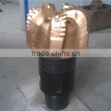 4 or 5 blades steel body PDC bit for water well drilling