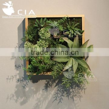 China manufacuturer artificial plant wall art , home wall decoration art