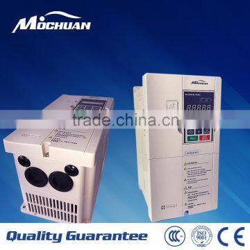 Single three phase AC drive 3.7kw motor frequency inverter converter 120v dc motor with drive controller