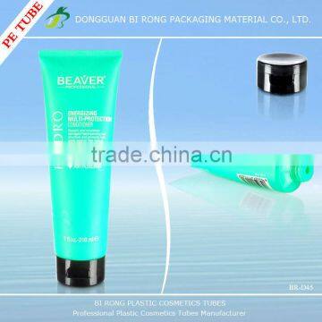 large diameter screen printing surface handing soft plastic tube