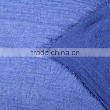 2015 Good Quality Plain TR Scarf for Neutral/ 4side Fringing photo-2