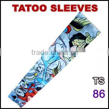 TS86 nylon tattoo arm sleeves/body tattoo sleeves/tattoo tribal