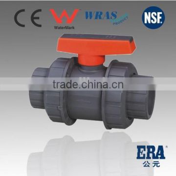 Top quality PVC true union ball valve, valve