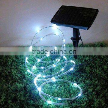 CE ROHS certificated waterproof decorative solar powered led string light