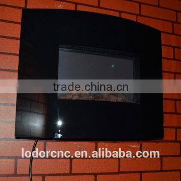 Modern Design Electric Fireplace With Backlight Optional photo-3