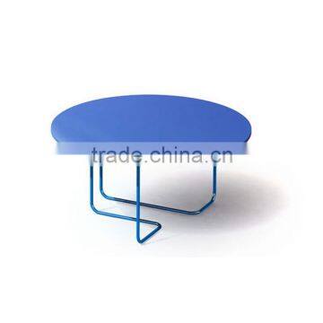 Home furniture Dining Table coffee table/round table with metal leg