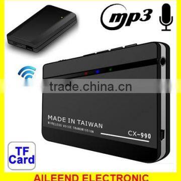 MP3 Player & Recording Function Support TF Card Wireless Voice Transmission