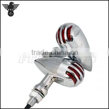 Red Lens Antique LED Turn Light for Honda Custom Motorcycle