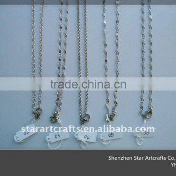 YN02-06 pupular stainless steel necklace for pendants