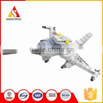 High quality wholesale fashion building block mini plastic toy airplane