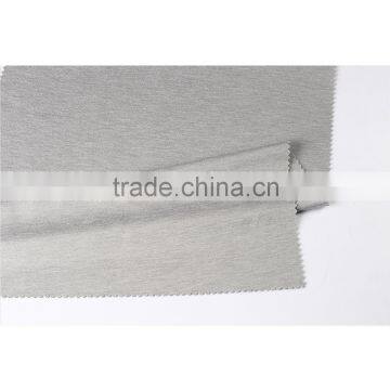 Latest style dyed polyester interlock knitting garment fabric