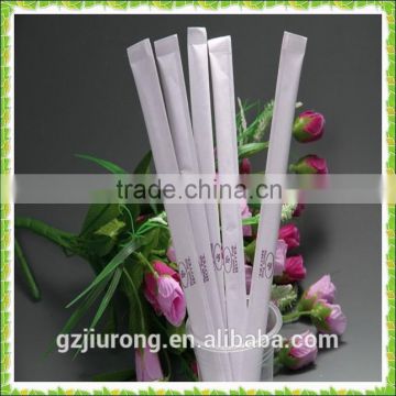 Individual packing drinking straw/clean drinking straw/protective drinking straw