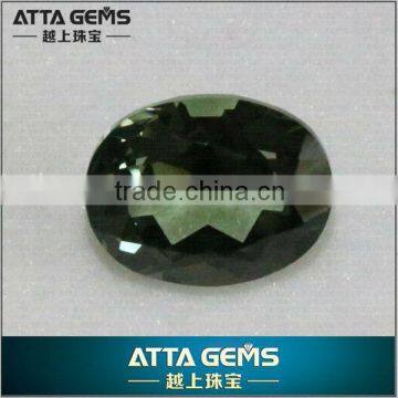 cute oval cut spinel of oval 7*9mm Light Green Electric Stone