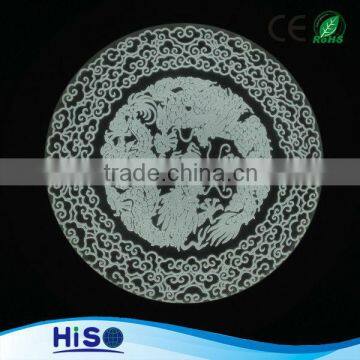 laser pattern 12W Round led panel light