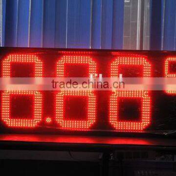10 Inches Led Gas Price Display/led Gas Station Sign/led Fuel Price Sign/led Gas Price Billboard
