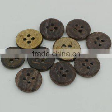 Custom 4 Hole Natural Coconut Buttons