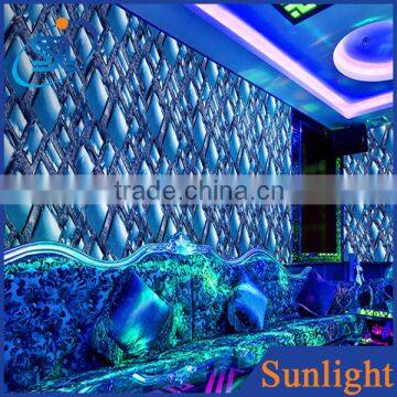 diamond three-dimensional theme bar background vinyl wallpaper Entertainment