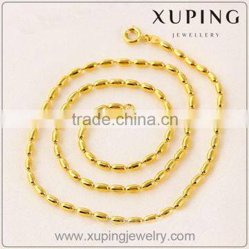 Xuping Jewelry women necklace, 18k gold chain necklace, fashion gold necklaces chain