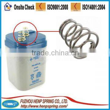 battery charger connector coil spring