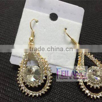 Fashion High-grade Diamond Drop Earrings Chandelier Earrings photo-2