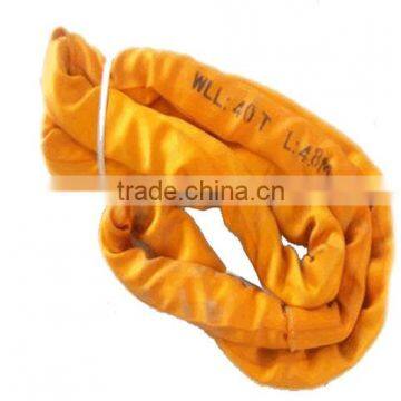 10 ton 7:1 safety polyester sling tubular polyester round sling