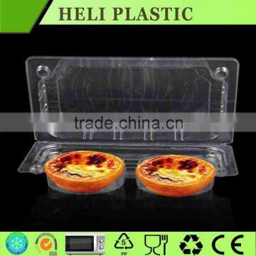 Blister plastic egg tart packaging box