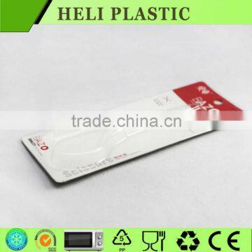 PVC blister scissor plastic tray