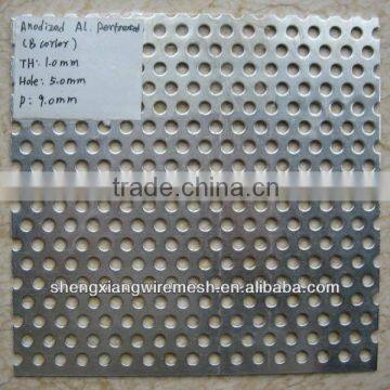 TUV Rheinland Standard Round Hole Perforated screen