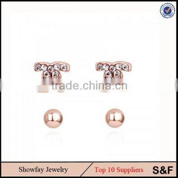 2015 Gold Earring Jewelry Transformer Jewelry Indian Gold Plated Jewellery