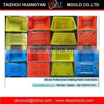 Professional in Plastic injection crate mold