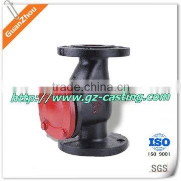 Ductile iron swing check valve body