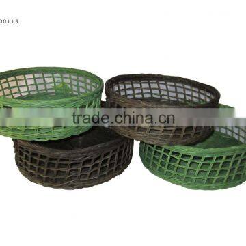 Rattan Basket With Various Color