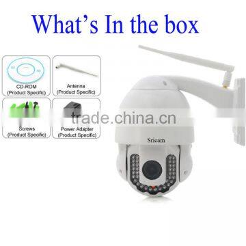 2015 new hight quality 720p wireless IR mini waterproof pzp cctv Camera