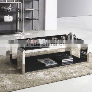 New design office furniture meeting table office glass coffee table PT-T017