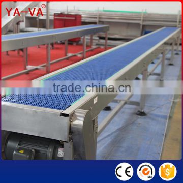 Pom belt conveyor system for packing industry