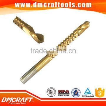 Titanium Coated,For Wood and Metal,HSS Saw Drill Bit