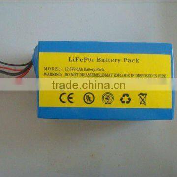 LiFePO4 Battery Pack 12.8V/9.6Ah